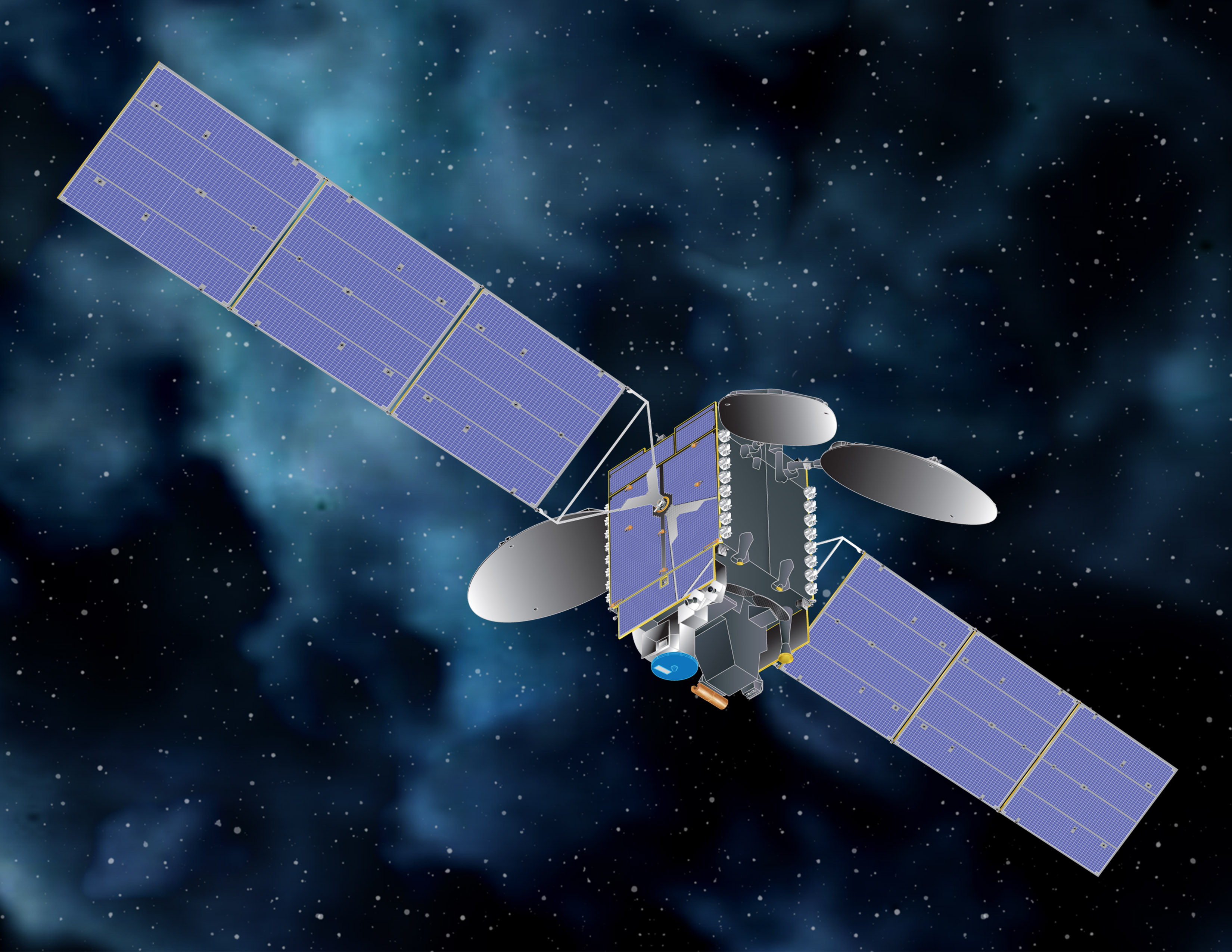 SSL concept of GEO satellite with NASA hosted payload