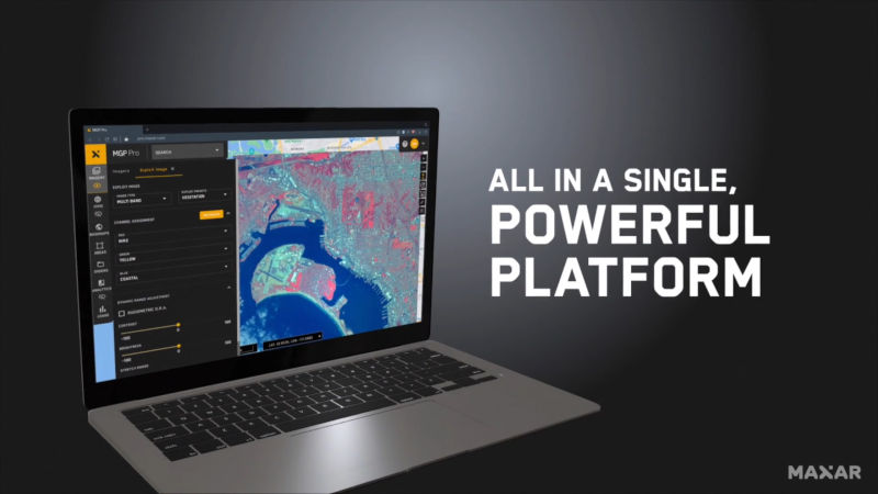 Maxar® Geospatial Platform (MGP) - All in a single, powerful platform